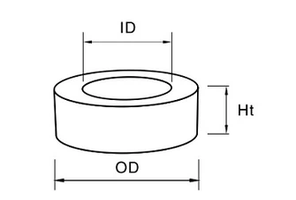 Iron Powder Toroid Core-10 Iron Powder Toroid Core-10